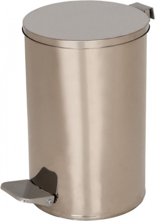 Урна с педалью  10 литров, арт.УМП-10 (14721, хром)