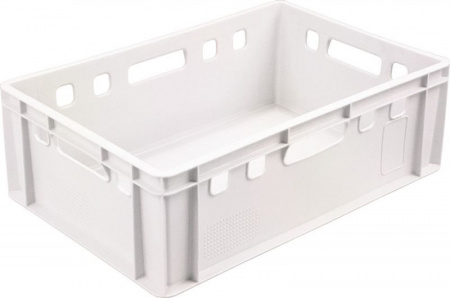 Ящик мясной 600х400х200 арт 207 (Е2) сплошной (мороз.)