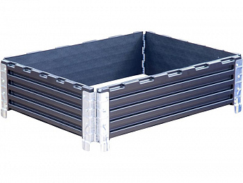 Складная паллетная рама 800х600х200 мм, усиленная Складная паллетная рама 800х600х200 мм, усиленная