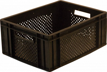 Ящик дрожжевой 400х300х180 арт 302-Б2 перфорированный, дно сплошное Ящик дрожжевой 400х300х180 арт 302-Б2 перфорированный, дно сплошное