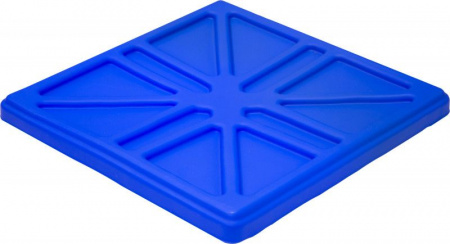 Крышка 690х690х80 мм, синяя, арт.Крышка ТЧ