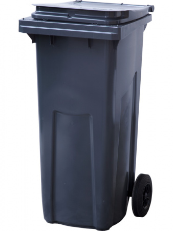 Мусорный контейнер пэ 240 л (R) (34305, серый) Мусорный контейнер пэ 240 л (R) (34305, серый)