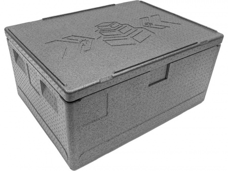 Термоконтейнер 800х600х390 109 л из ударопрочного вспененного полипропилена плотность 30 кг/м3